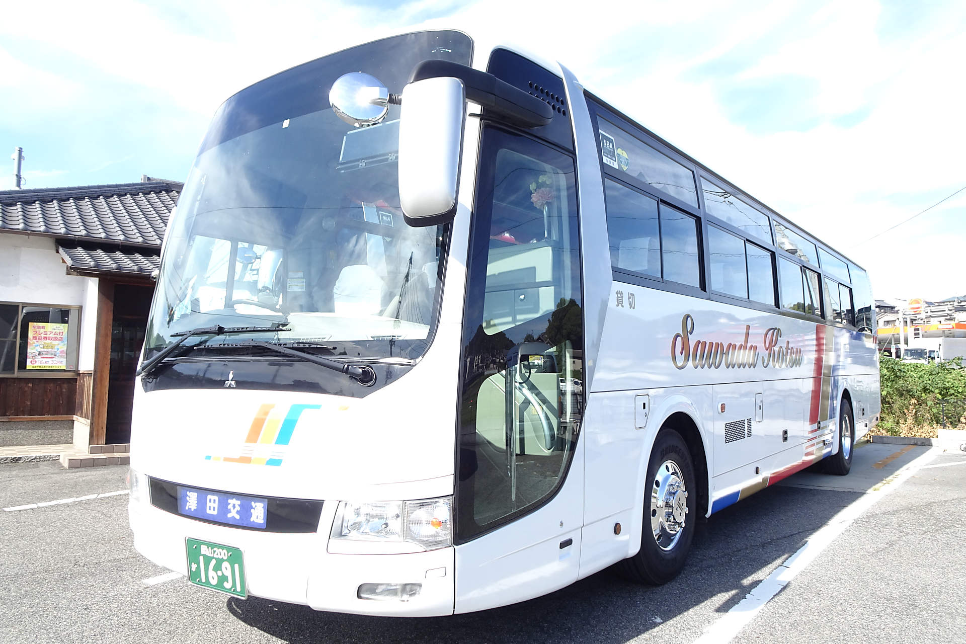 大型バス No.1691の画像